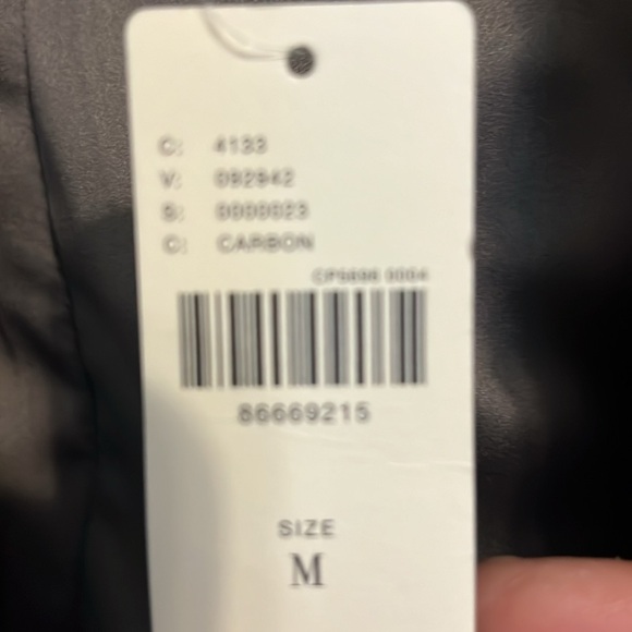 Anthropologie Faux Fur long moto jacket NWT - Picture 9 of 9